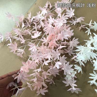 Home Decoration Simulation Cherry Blossom Dancing Orchid Fog Flower Simulation Plant Flower Wall Decoration